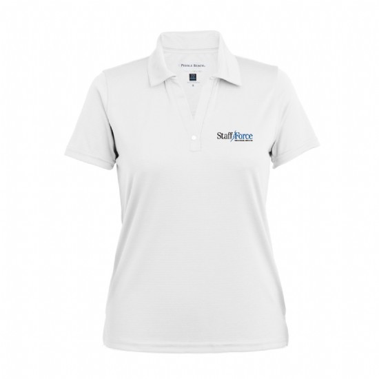 Ladies Horizontal Textured Polo #2
